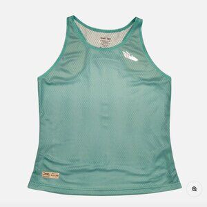NWOT Bakline Far Rockaway Running Singlet, Women's XS, "Seaglass" Teal